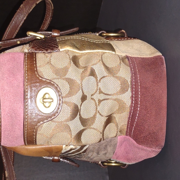 Coach Holiday Patchwork Bag - Picture 3 of 10